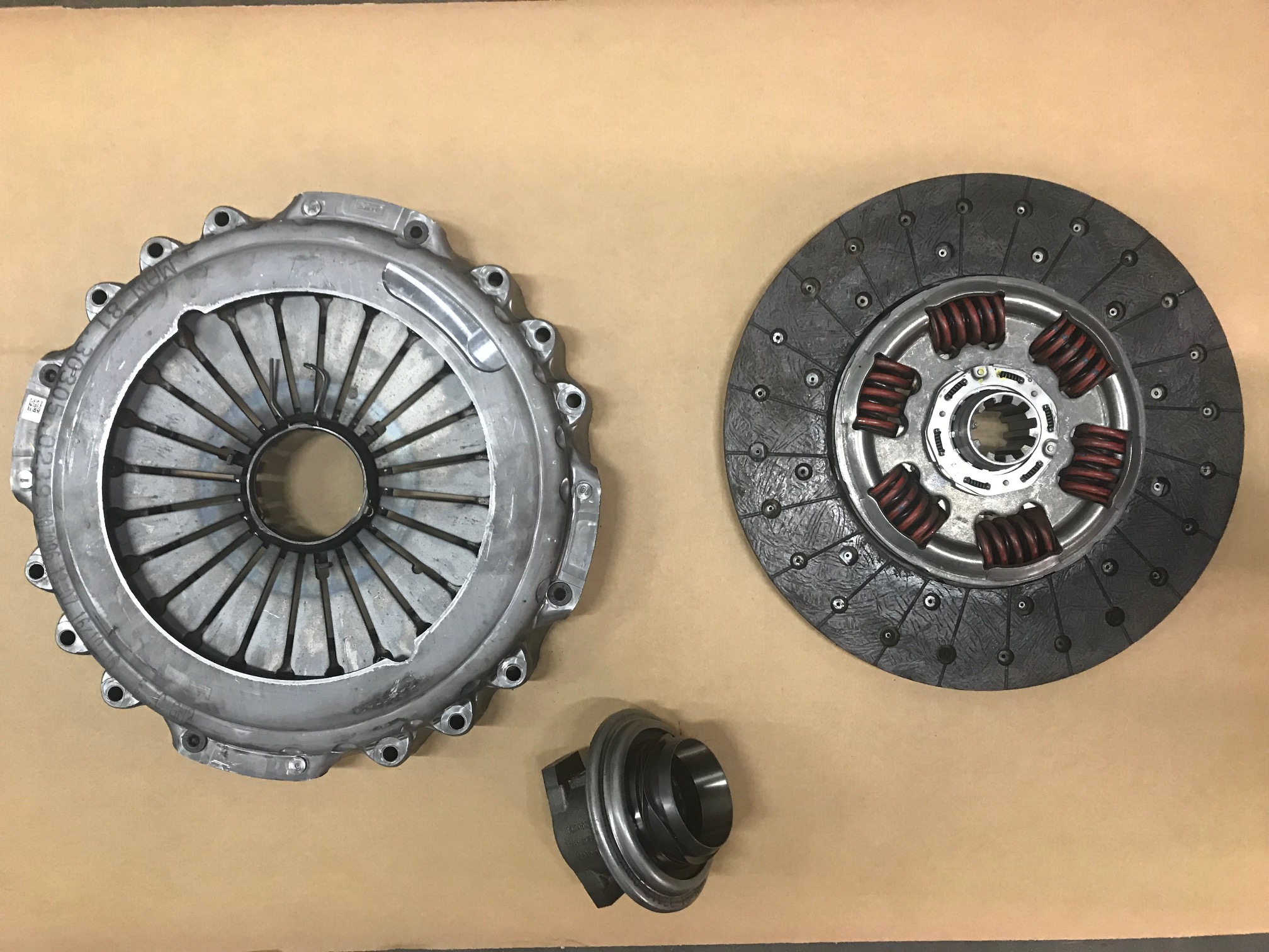 kit frizione versione valeo motore man d2676